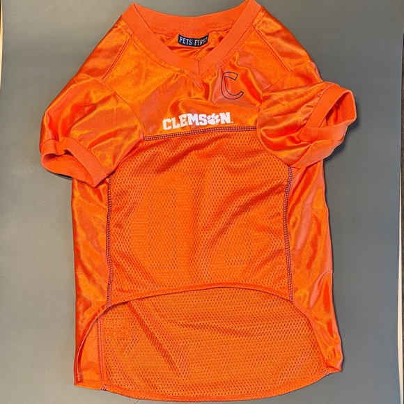 Pets First Other - 💜3/$15 Pets First Clemson Tigers Orange Dog Jersey